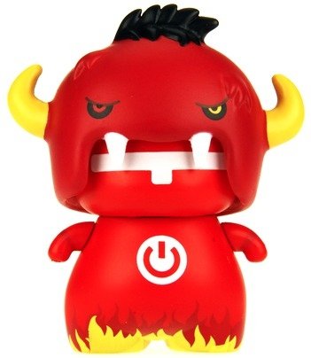 Dark Side of the Moles CIBoy figure by Red Magic, produced by Red Magic. Front view.