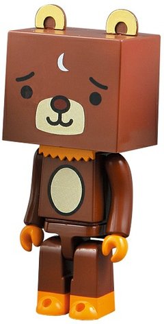 To-Fu Bear figure by Devilrobots, produced by Medicom Toy. Front view.