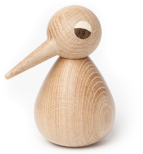 BIRD figure by Kristian Vedel , produced by Architectmade . Front view.