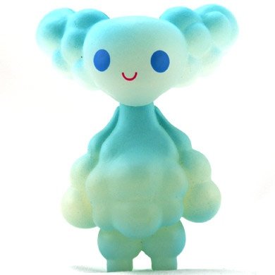 Sir Oscar Cloud figure by Jk5, produced by Kidrobot. Front view.