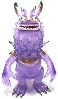 Rangeas - Clear Purple GID figure by T9G, produced by Intheyellow. Front view.