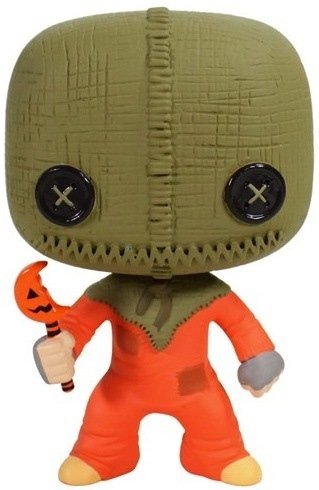 Trick r Treat - Sam POP! figure, produced by Funko. Front view.
