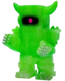 F.U. Robot - GID/ Neon Green Swirl, SDCC 2013