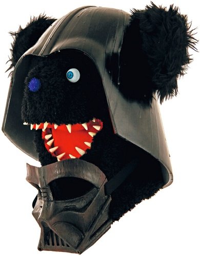 Vader Helmet Custom figure by T9G. Front view.