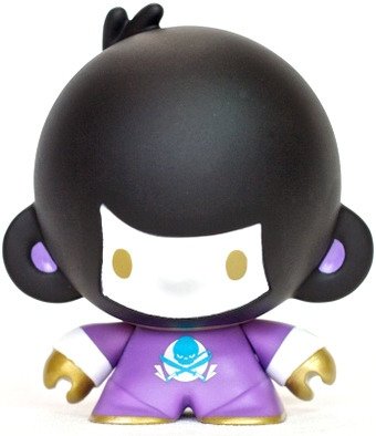 Baby Di Di - Pirate  figure by Veggiesomething (James Liu), produced by Crazy Label. Front view.