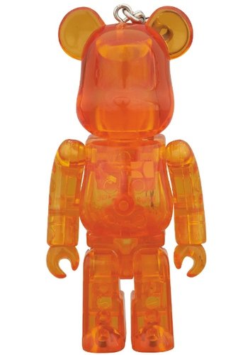 BOSS Orange Be@rbrick 100% figure, produced by Medicom Toy. Front view.