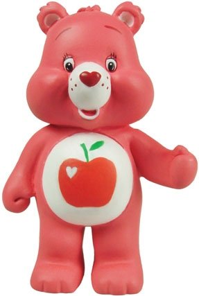 Smart Heart Bear figure by Play Imaginative, produced by Play Imaginative. Front view.