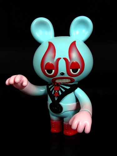 Lucha Bear x V-KINGZ Version 2 figure by Itokin Park. Front view.