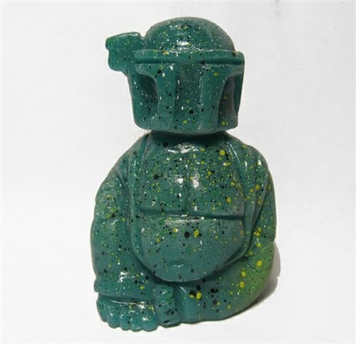 Buddha Fett - Soilent Green figure by Scott Kinnebrew, produced by Forces Of Dorkness. Front view.
