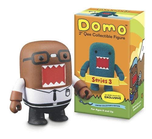 Nerd Domo (San Diego Comic-Con Exclusive) figure by Dark Horse Comics, produced by Toy2R. Packaging.