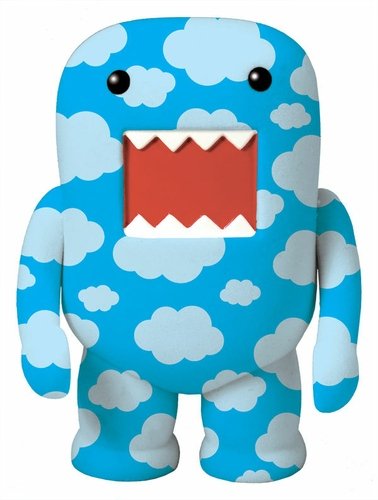 Domo Partly Cloudy figure, produced by Dark Horse. Front view.