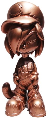 S.Maria Copper Top - Secret Release figure by Erick Scarecrow, produced by Esc-Toy. Front view.
