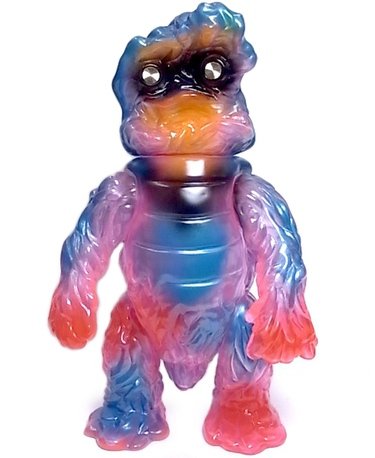 Hedoran - Clear Hawaii  figure by Super7 X Gargamel, produced by Gargamel. Front view.