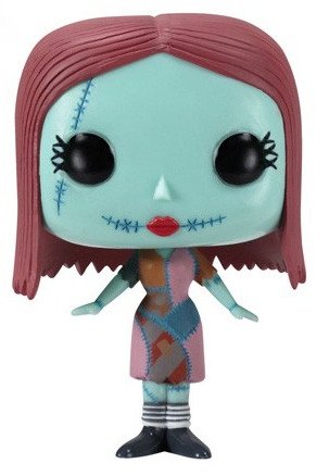 Sally  figure by Disney, produced by Funko. Front view.