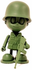 Army Man figure by Disney X Pixar, produced by Hot Toys. Front view.