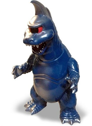 Hell Bop Dragon - SP Blue figure by Rumble Monsters, produced by Rumble Monsters. Front view.