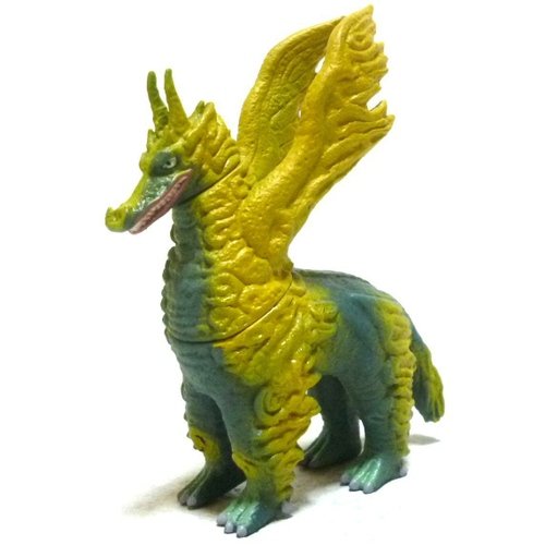 Dodongo figure, produced by Bandai. Front view.
