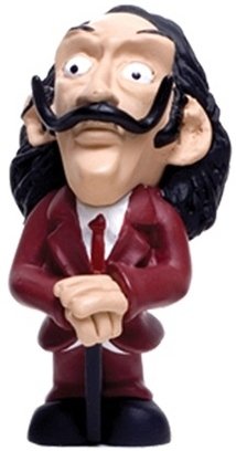 Salvador Dali figure, produced by Jailbreak Toys. Front view.