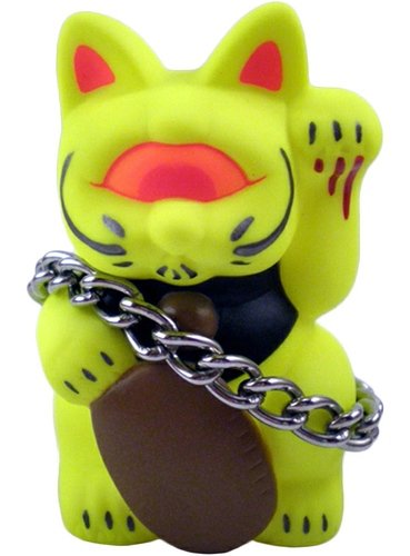 Mini Fortune Cat - After School 09 figure by Mori Katsura X Sindbad, produced by Realxhead. Front view.