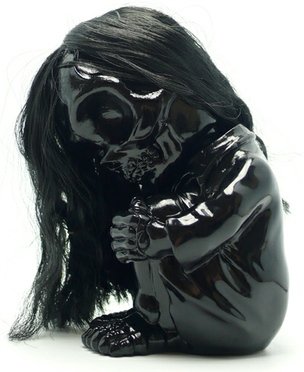 Miss Mysterious Black Hair figure by Secret Base, produced by Secret Base. Front view.
