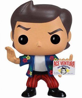 Ace Ventura figure, produced by Funko. Front view.