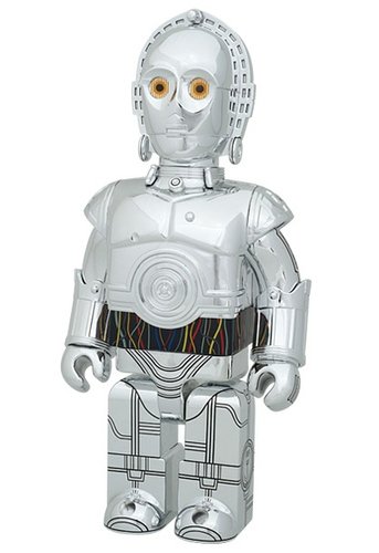 TC-14 Kubrick - 400% figure by Lucasfilm Ltd., produced by Medicom Toy. Front view.