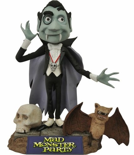 The Count figure, produced by Diamond Select Toys. Front view.