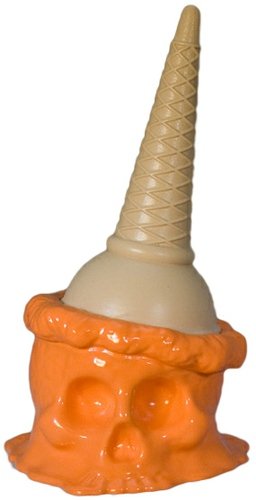 Ice Scream Man - Horrorange, SDCC 12, Dragatomi Exclusive figure by Brutherford, produced by Brutherford Industries. Front view.