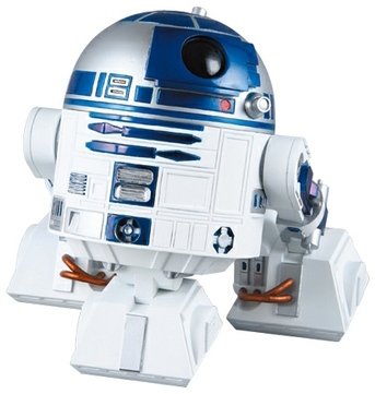 R2-D2 Super Deformed - VCD Special No.161 figure by H8Graphix, produced by Medicom Toy. Front view.