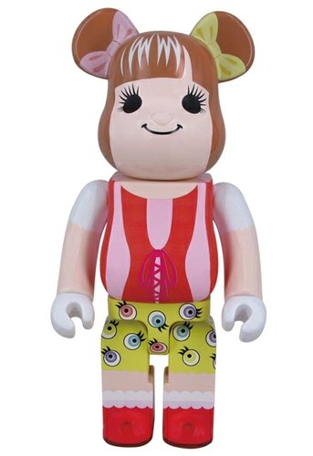 Rune Be@rbrick 400% figure, produced by Medicom Toy. Front view.