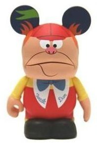 Tweedle Dum figure by Thomas Scott, produced by Disney. Front view.