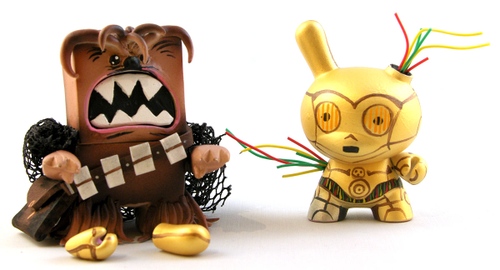 C3PO and Chewy