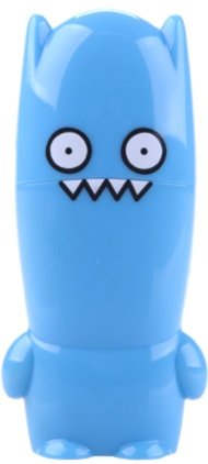 Ice-Bat MIMOBOT figure by David Horvath, produced by Mimoco. Front view.
