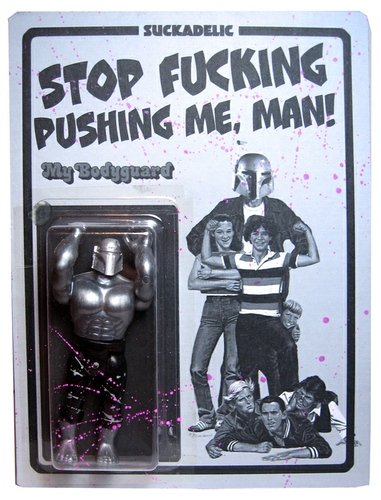 Stop Fucking Pushing Me, Man! figure by Sucklord, produced by Suckadelic. Front view.