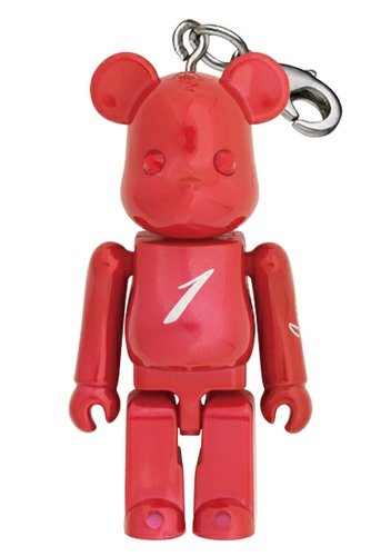 Birthday Be@rbrick 70% - 1 figure, produced by Medicom Toy. Front view.