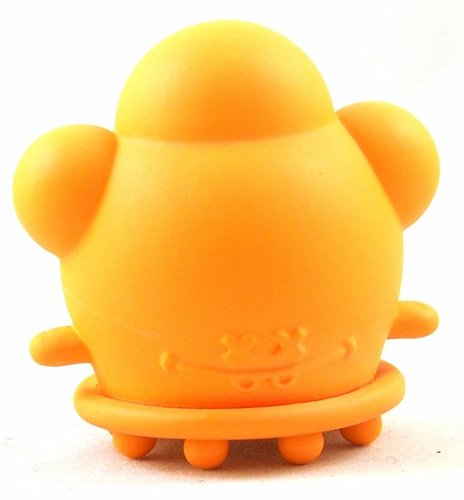 Buff Monster Orange Sorbet figure by Buff Monster, produced by Mindstyle. Front view.