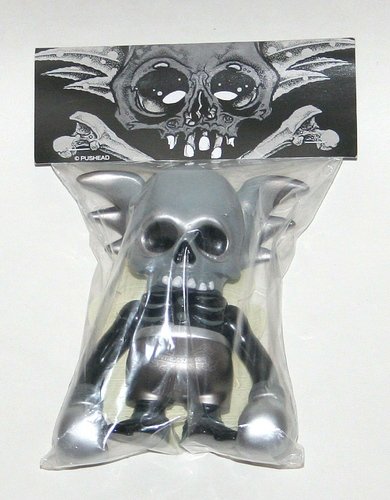 Darkness Skullwing  figure by Pushead, produced by Secret Base. Front view.