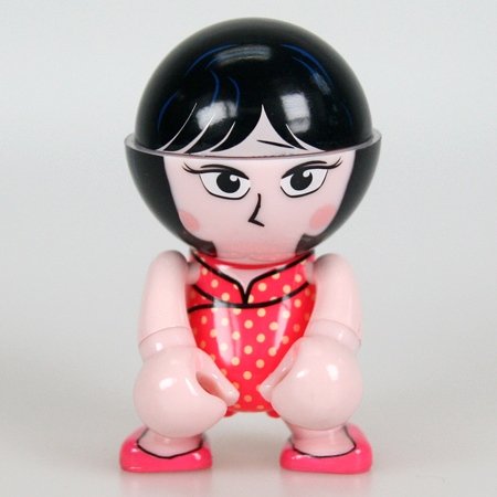 Miss Chen figure, produced by Play Imaginative. Front view.