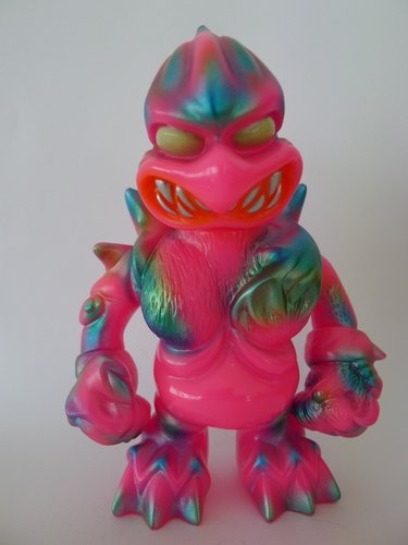 Zyurai Asu - Painted Bright Pink figure by Cronic, produced by Cronic. Front view.