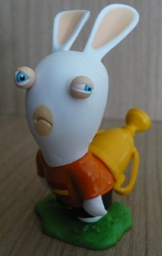 Spain Rabbid figure, produced by Ubisoft. Front view.