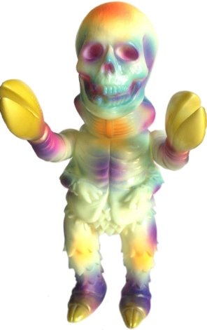 Galtan figure by Frank Kozik, produced by Zollmen. Front view.