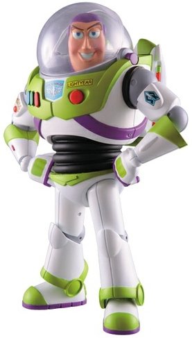 Buzz Lightyear ver.2.0 - VCD No.160 figure by Pixar, produced by Medicom Toy. Front view.