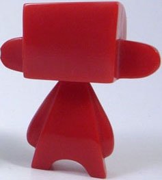 Mini-MADL Resin - Test Pull figure by Jeremy Madl (Mad), produced by Mad Toy Design. Front view.