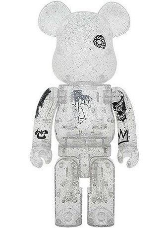 UNKLE Be@rbrick 400% figure by Unkle, produced by Medicomtoy. Front view.