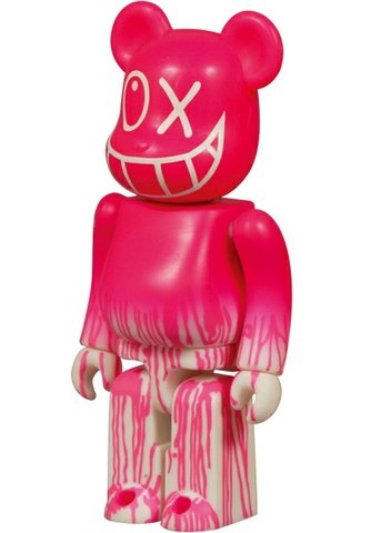 BWWT Monsieur André Be@rbrick 100% figure by Monsieur André, produced by Medicom Toy. Front view.