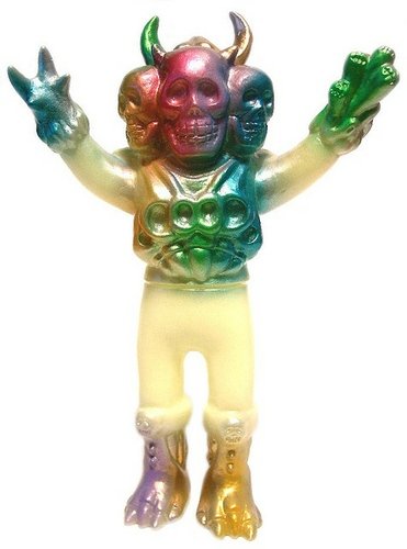 Doku-Rocks - Small Skull figure by Skull Toys, produced by Skull Toys. Front view.