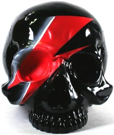 Skull Head 1/1 - Permanent Slider figure by Raleigh Design, produced by Secret Base. Front view.