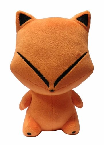 Floxy Plush figure by Soma, produced by Patch Together. Front view.