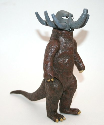 Go! Godman Elephantar figure, produced by Azoth. Front view.