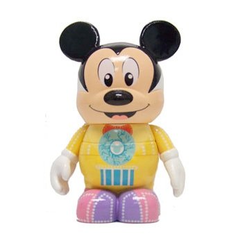 Spectro Magic Mickey Mouse figure by Maria Clapsis, produced by Disney. Front view.